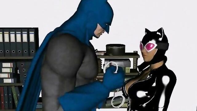 Batman meets Catwoman
