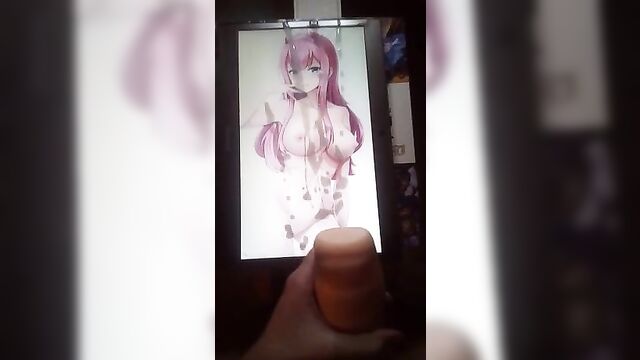 Zero Two Triple Cum Tribute (Anime Trib #1)