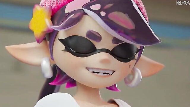 Splatoon Callie Footjob (Animation With Sound)