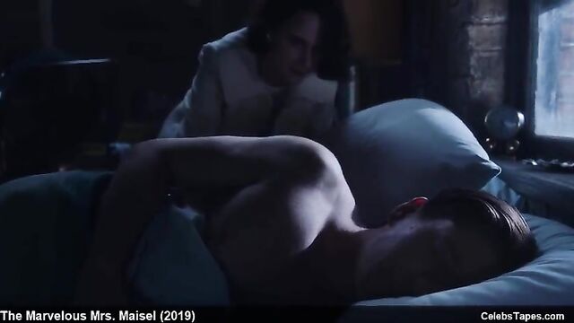 Rachel Brosnahan nude and sexy movie scenes