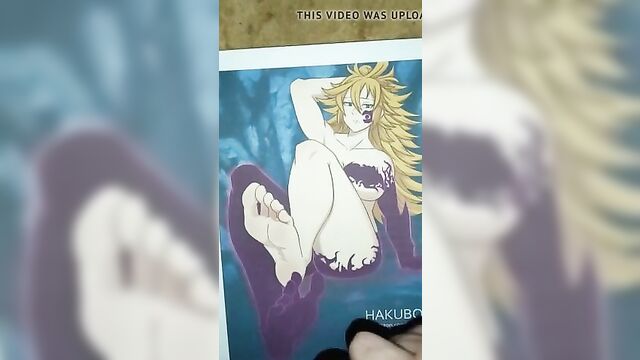 Derieri (Seven Deadly Sins) Feet Cum Tribute