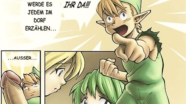 The Legend of Zelda Saria Hentai