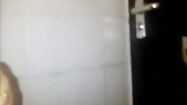 Amateur Glory Hole Slut Visits Public Mens Bathroom