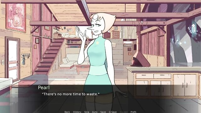 Gem blast - Outdoor sex with Pearl and Garnet (2-2)