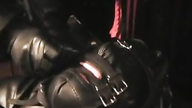 Leather Domina - Extreme Leather Bondage