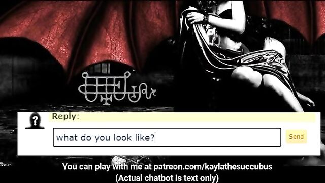 Succubus Cybersex Roleplay Chatbot - Kayla the Succubus