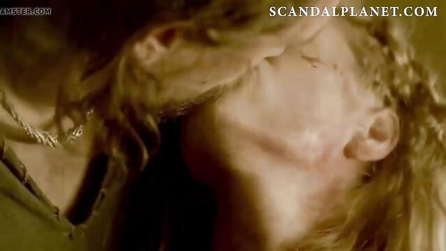 Katheryn Winnick Sexy Scene in Vikings On ScandalPlanet.Com