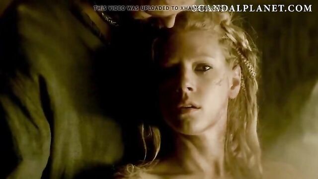Katheryn Winnick Sexy Scene in Vikings On ScandalPlanet.Com