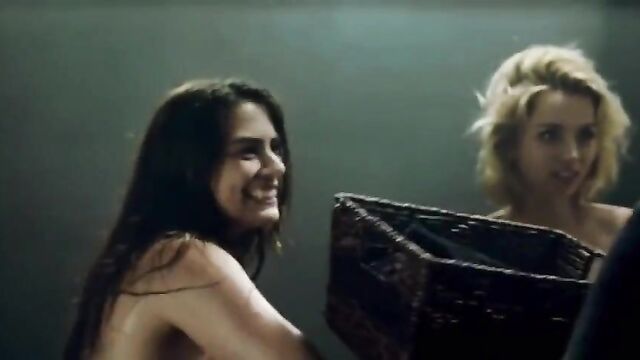 Knock Knock (2015) Sex Scene - Ana de Armas, Lorenza Izzo