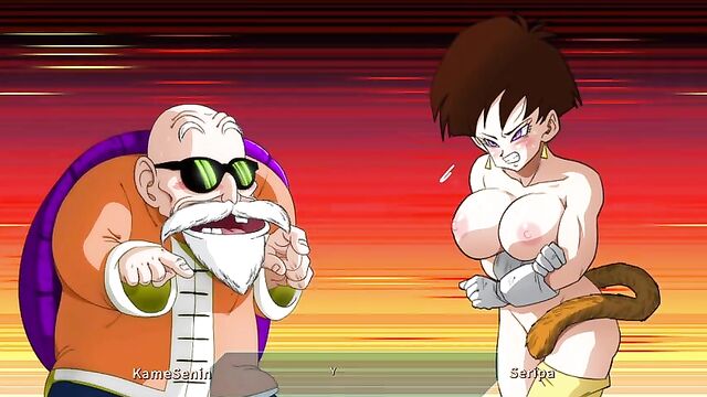 Kame Paradise 2 - Master Roshi fucks Fasha - Part 1