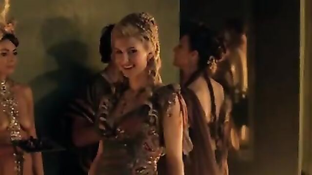 Spartacus: Lucy Lawless and random women.