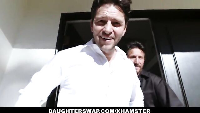 DaughterSwap - Hot Step Daughters Tricked And Fucked By Step Dads