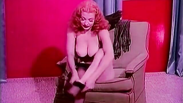 Bettie Page and Tempest Storm (1950s Vintage)