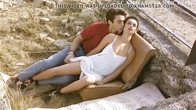 Penelope Cruz Tits in Jamon Jamon On ScandalPlanet.Com