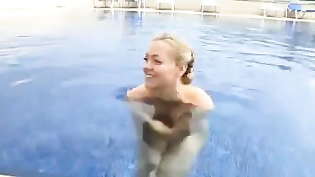 Cherry Healey - Swimming Nude