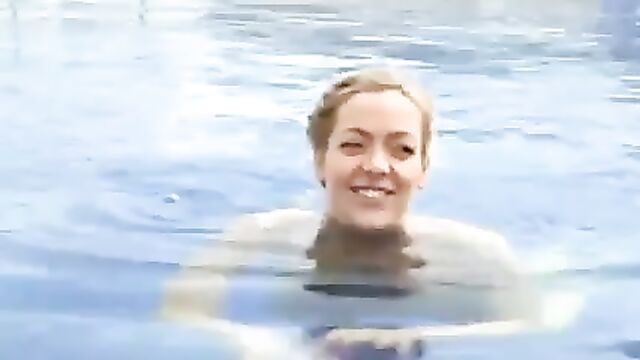 Cherry Healey - Swimming Nude