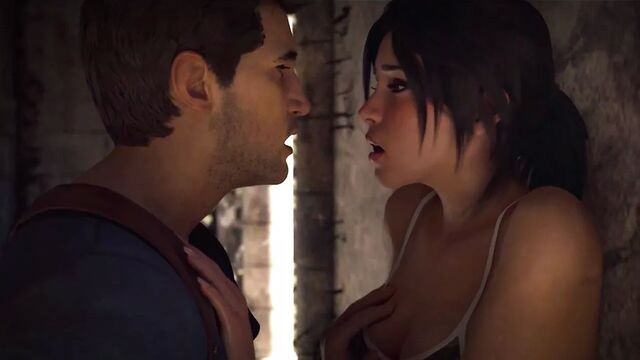 Nathan Drake & Lara Croft fuck: HydraFXX animation