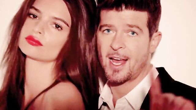 Robin Thicke - Blurred Lines Unrated Version with sexy emily