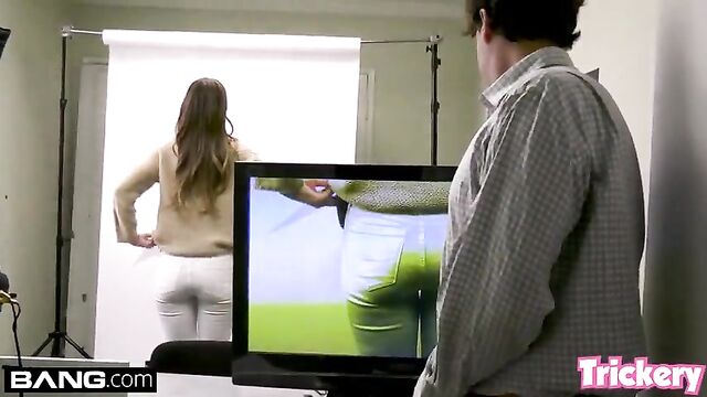 Jillian Janson gets tricked into fucking a casting director!