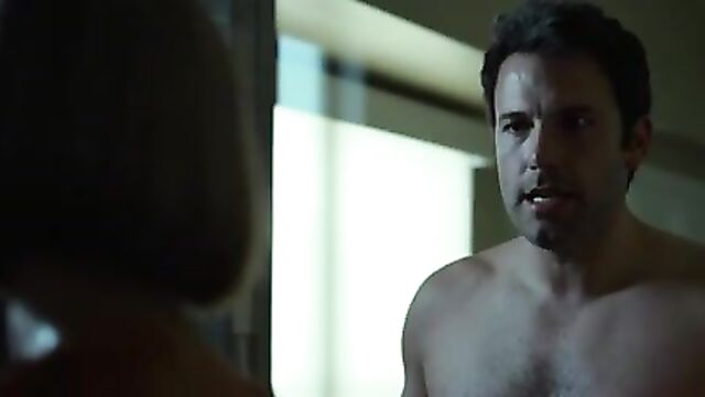 Ben Affleck going frontal in Gone Girl (Frontal)