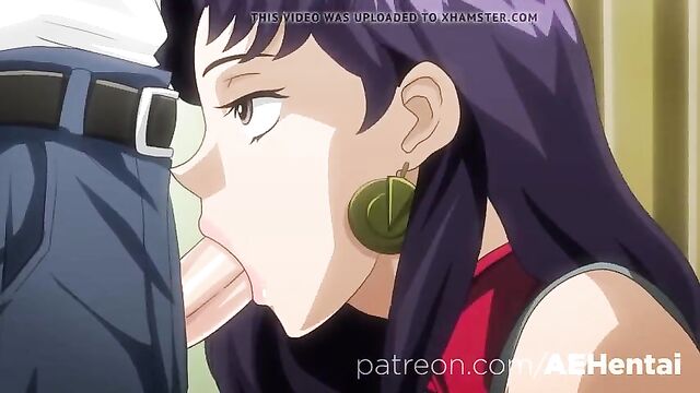 Misato's blowjob