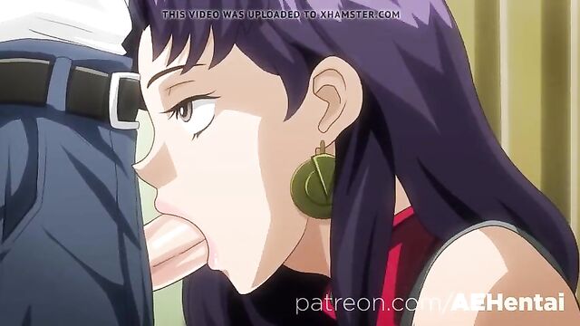 Misato's blowjob