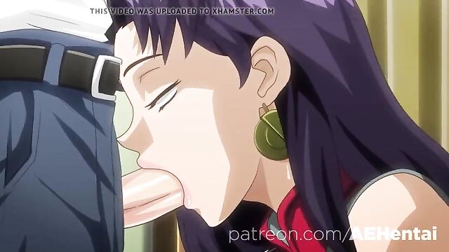 Misato's blowjob