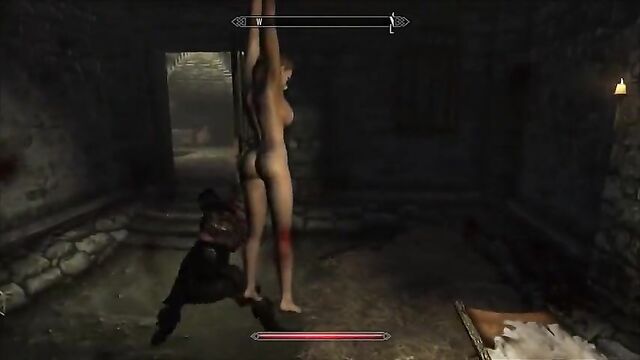 Perils of escaped Skyrim slavegirl 11