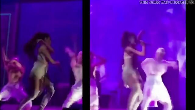 Ariana Grande shakes her ass