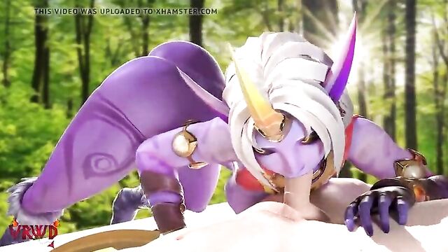 Soraka Hot Blowjob