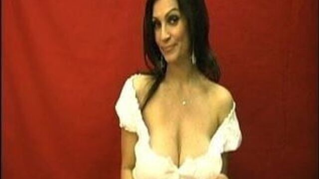 Rare Denise Milani video - See-thru nipples