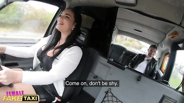 Female Fake Taxi – Sofia Lee gets her big tits bouncing