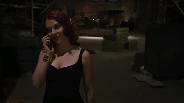 Scarlett Johansson - Black Widow Big Cleavage