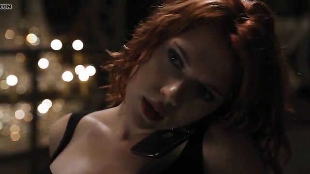 Scarlett Johansson - Black Widow Big Cleavage