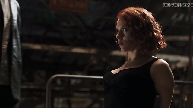 Scarlett Johansson - Black Widow Big Cleavage