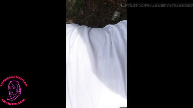 Tricked Mature Woman And Fucked In The Woods