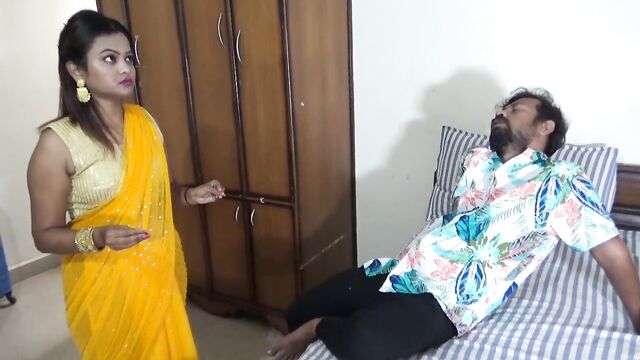 A beautiful newly married wife was humiliated and fucked by her husband. Full Hindi Audio