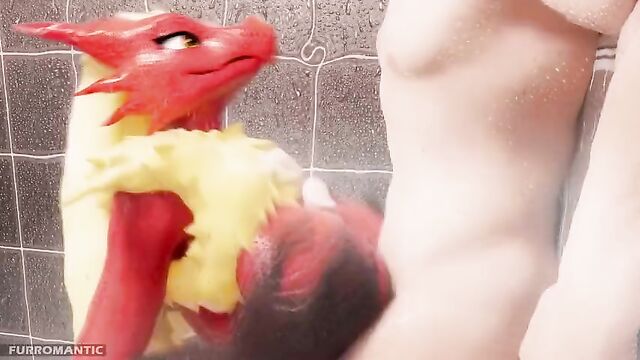 Pokemon Blaziken Hot Shower