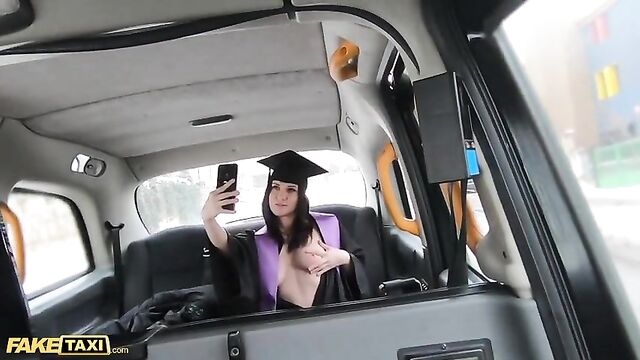 Fake Taxi – University Graduate Melany Mendes Strips Off