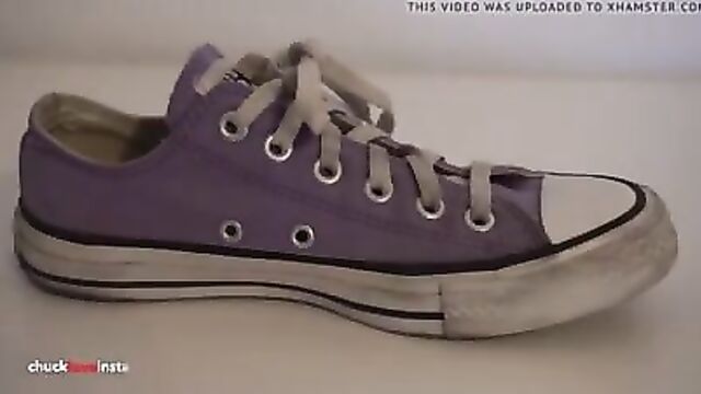 My Sister's Shoes: Converse purple low I 4K