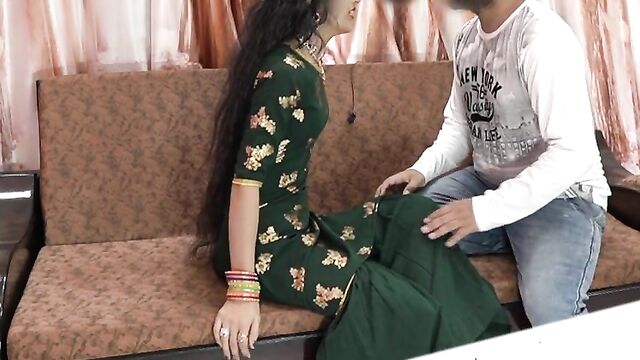 Eid special- Priya hard anal fuck by Shohar in clear audio