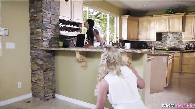 Fucking with the latina maid