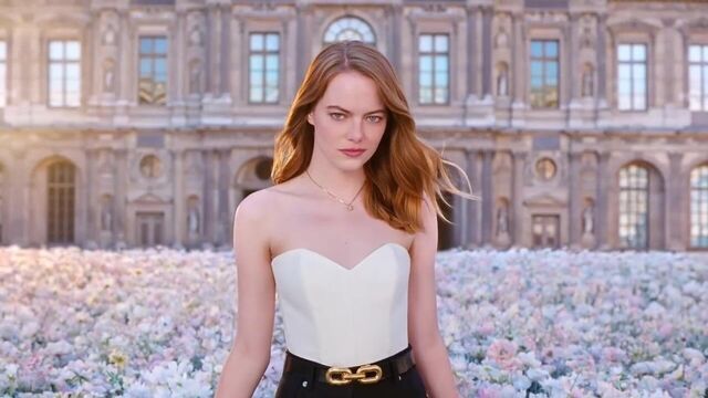 Emma Stone Pub Louis Vuitton